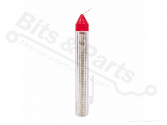 Soldeertin Loodvrij Sn99,3/Cu0,7 Ø1mm buisje 20gr / 4m